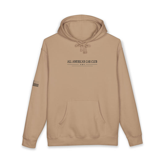 All American Car Club Hoodie — Performance Division Vintage Muscle Car Pullover