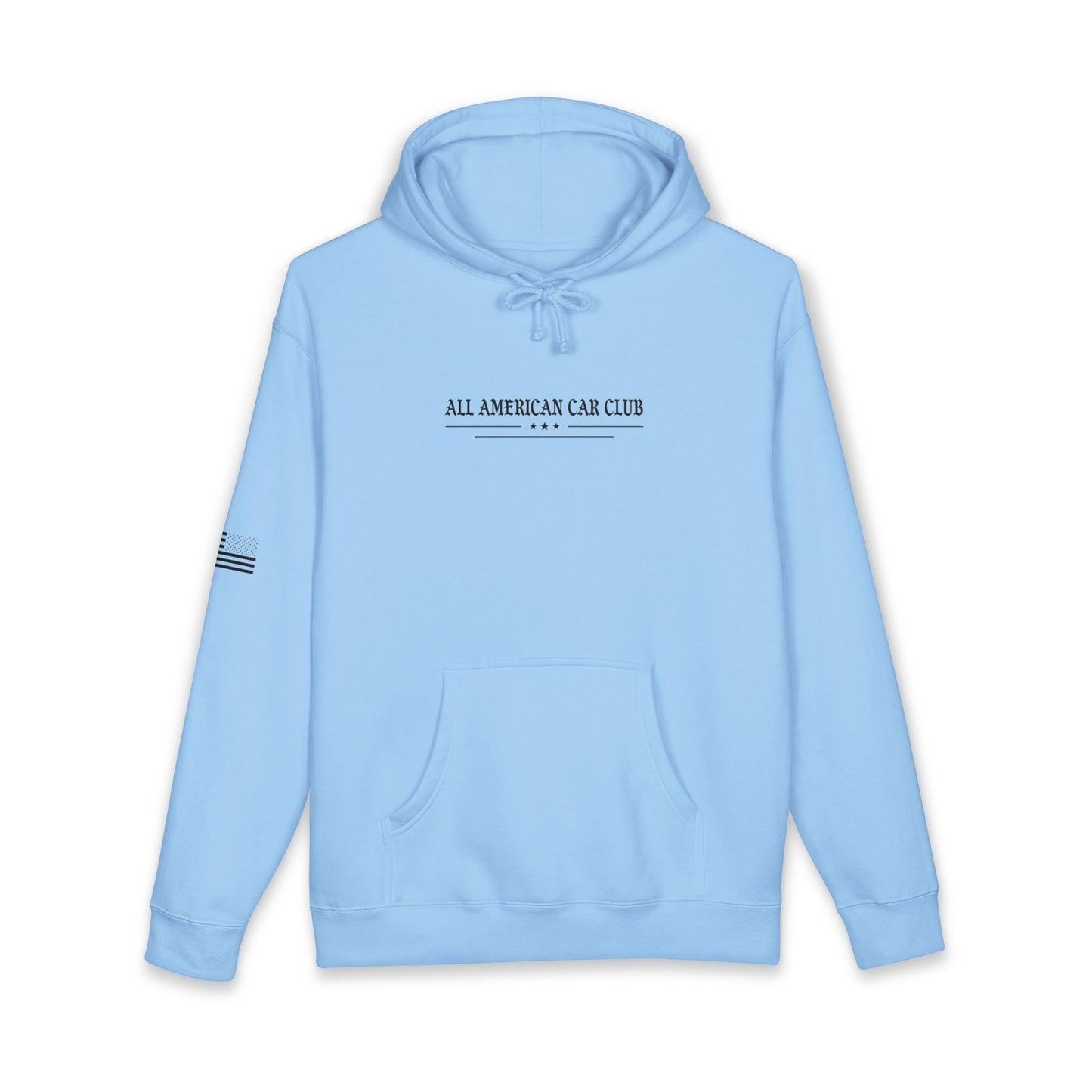 All American Car Club Hoodie — Performance Division Vintage Muscle Car Pullover