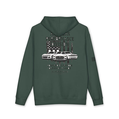 All American Car Club Hoodie — Performance Division Vintage Muscle Car Pullover
