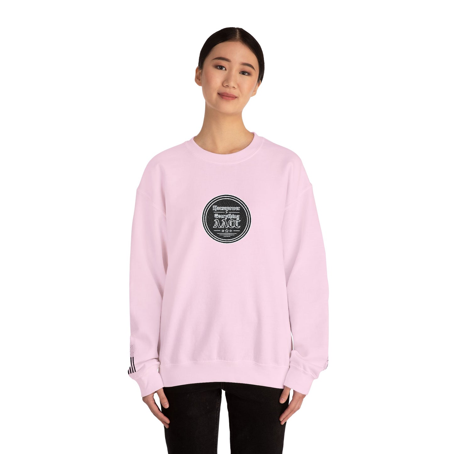 Embroidered Logo Crewneck Sweatshirt