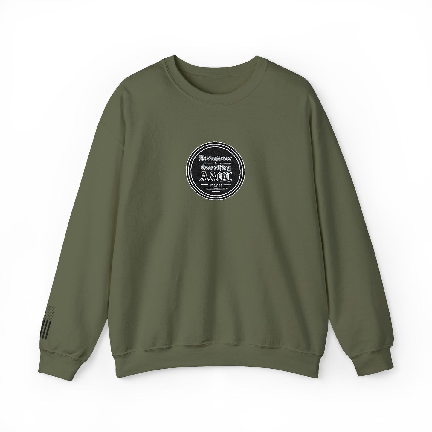 Embroidered Logo Crewneck Sweatshirt