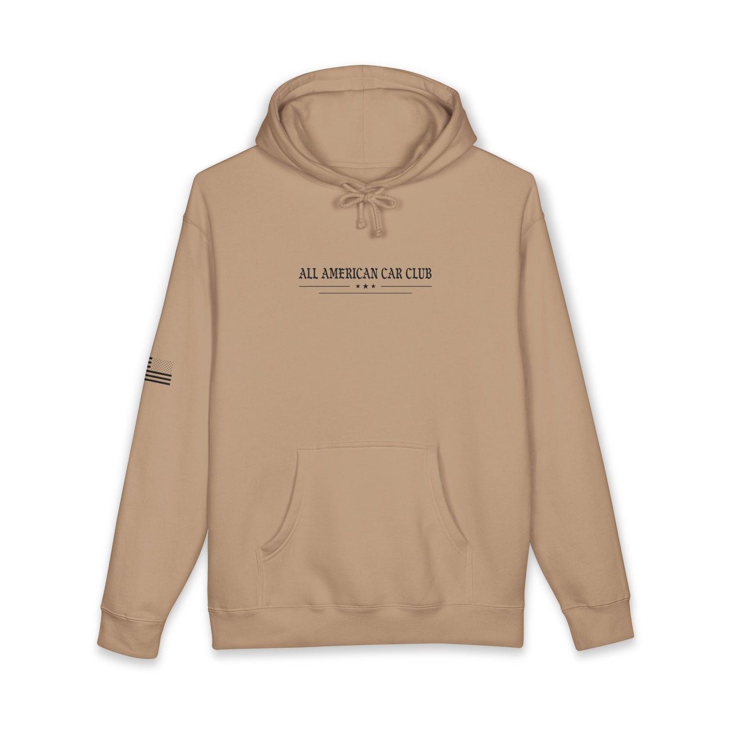 All American Car Club Hoodie — Performance Division Vintage Muscle Car Pullover