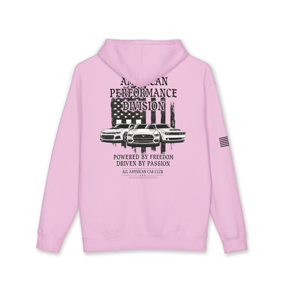 All American Car Club Hoodie — Performance Division Vintage Muscle Car Pullover
