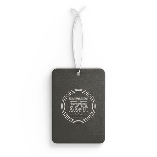 Car Air Freshener — Vintage Circular Logo Scent Tag